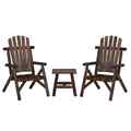 Homgoday Gartenmöbel Set 3-TLG. Gartenlounge Set Gartensofa Loungemöbel J9J2