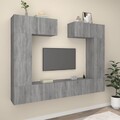 TV Schrank Set 6-tlg. Wohnwand Hängeschrank Schrankwand mehrere Auswahl vidaXL