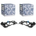 2X VEMO ABS-SENSOR RADDREHZAL HINTEN passend für CADILLAC ESCALADE CHEVROLET