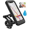 Fahrrad Motorrad Handy Halterung Halter Smartphone Wasserdicht bis 7,6 Zoll 360°