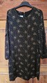 Peter Hahn - Kleid - NEU - Gr. 38 - 40 - schwarz mit goldenen Punkten