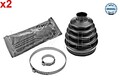 MEYLE x2 Antriebswelle Faltenbalgsatz Für AUDI A3 SEAT SKODA VW 96-10 3B0498203E