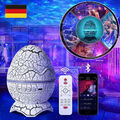 Dinosaurier Eier LED Sternenhimmel Projektor Bluetooth Galaxy Musik Nachtlicht.