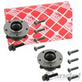 2x FEBI RADLAGER VORNE für AUDI A1 A3 Q3 TT SEAT ALHAMBRA ALTEA ALTEA XL LEON