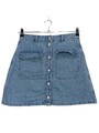 TOMMY JEANS Jeansrock Damen Rock Gr. DE 38 blau Casual-Look
