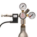 HIWI CO2-Druckminderer für Aquarien  Für SodaStream o.Ä. Zylinder | Magnetventil
