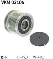 SKF Generatorfreilauf  u.a. für FORD, SEAT, SKODA, VW