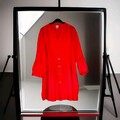 DW: Top Bluse aus Leinen Gr. 48/50 , 3/4 Ärmel  Perlmuttknöpfe, Gut bei Hitze! 