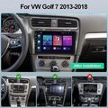 4G+64G 10.1" Android 13 Carplay Autoradio GPS Navi WiFi DSP für VW Golf VII MK7