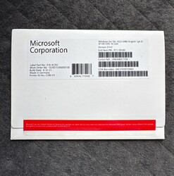Neues Microsoft Windows Server 2022 Datacenter – 16 Core – DVD-Paket