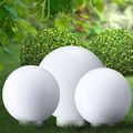 LED Garten Solar Kugeln Steck Deko Leuchte IP44 Lampe Outdoor Veranda 3er Set
