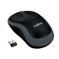 Logitech M185 Wireless Maus mit USB-Nano-Empfänger, Grau