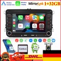 Android 14 Apple Carplay Autoradio RDS GPS Navi Für VW Golf V 5 6 Passat Polo 6R