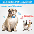 3 in 1 Antibell Hundehalsband Erziehungshalsband Hundetrainer Ton & Vibration·