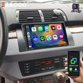 9" Autoradio Für BMW 5er E39 7er E38 X5 E53 Android 13 64G USB GPS Navi CarPlay