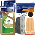 BOSCH FILTERSET+CASTROL 5W30  passend für 2.0TDI AUDI Q3 8U VW CADDY 4 TIGUAN 5N