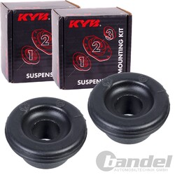 2x KYB DOMLAGER FEDERBEINSTÜTZLAGER HINTEN BEIDSEITIG für HONDA CIVIC VII