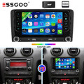 Für Audi A3 8P S3 RS3 8V 2003-2012 Autoradio Android GPS SAT NAVI BT Carplay DAB