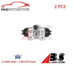 RADBREMSZYLINDER TROMMELBREMSE PAAR HINTEN ABS 72818X 2PCS P NEU OE QUALITÄT