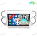 DAB+ Für VW Tiguan 5N 2007-16 Carplay Android15 Autoradio GPS NAV WIFI KAM 4+64G