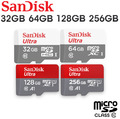 SanDisk Ultra Micro SD Speicherkarte Klasse 10 SDHC SDXC 16GB 32GB 64GB 128GB 256GB
