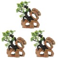 3 PCS Künstliche Aquariumpflanzen Aquariumdekorationen Aquarium-