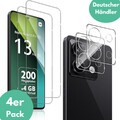 2X Schutzglas für Xiaomi Redmi Note 13 Pro 5G Display Kamera Panzerfolie Schutz✅
