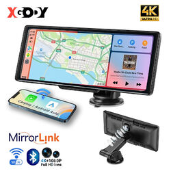 10.26" Tragbarer Autoradio Wireless Apple Carplay & Android Auto 4K Dashcam 2025