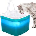 2.4 Liter Trinkbrunnen Haustier Automatisch Wasserspender für Katzen und Hunde