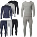 2,4er Pack Herren Thermounterwäsche Unterhose Unterhemd Garnitur Set Winter