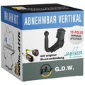Für Skoda Octavia Limousine ab 20 GDW AHK vert. abnehmbar mit 13pol spezifisch