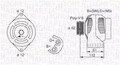 Lichtmaschine MAGNETI MARELLI 105A -  063731884010