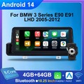 10,25'' Android 14 Autoradio CarPlay Für BMW 3er E90 E91 E93 GPS Radio 8 Core BT