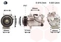 Kompressor Klimaanlage für Nissan Qashqai II Renault Kadjar Koleos