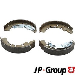 JP GROUP Bremsbackensatz Hinterachse u.a. für CITROËN, FIAT, LANCIA, OPELDie Nr.1* für Autoteile: Top-Preis-Leistungs-Verhältnis