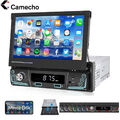 1DIN Autoradio mit 7" Touchscreen Bildschirm Bluetooth USB TF MP5 Player Radio