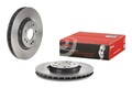 1x BREMBO Bremsscheibe PRIME LINE - UV Coated 09.D228.11 für MERCEDES KLASSE SL