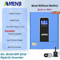 11000W Solar Inverter On Grid+Off Grid Hybrid 2*MPPT 160A 230V 48V 500V Parallel