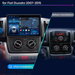 13.1" Für Fiat Ducato 2006-2023 Android 13 Autoradio Apple CarPlay Nav GPS DAB+
