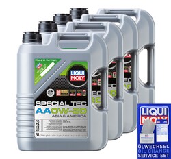 20 L Original LIQUI MOLY 9734 Special Tec AA 0W-20 für API SP ILSAC GF-6A