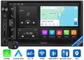 7" QLED Touchscreen 2DIN Android 13 6+64G Autoradio CarPlay GPS Navi WIFI 4G DSP