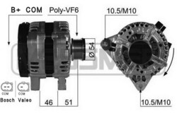 ERA 210420A Alternator for FORD,MAZDA,VOLVO