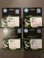 HP 950XL -Schwarz ⚫️ HP 951XL -Gelb🟡 -Rot 🔴 -Blau 🔵  -OVP. -Zustand:“Neu“.