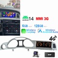 Für AUDI A6 C6 4F MMI 3G 2010-2012 6+128GB DAB+ Autoradio Android 4G CarPlay KAM