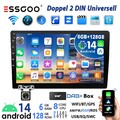 DAB+ Android 14 6+128G Autoradio 2 DIN Carplay NAVI RDS Bluetooth 4G WIFI Kamera