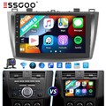 4+64G Android 13 Für Mazda 3 2010-13 Autoradio GPS Navi Carplay WIFI RDS BT +KAM