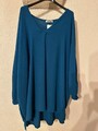 Bluse in blau Gr. 42-46 NEU