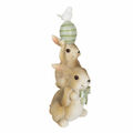 Oster-Hasen-Deko-Figur 8*6*17 cm Clayre & Eef Osterhase 6PR3315 