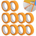 10x Rollen Kreppband Goldband Malerkrepp Klebeband Abdeckband Tape 30mmx50m