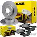 TEXTAR BREMSSCHEIBEN 280mm + BELÄGE VORNE passend für AUDI 80 B4 Limo + Avant